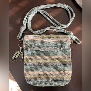The Sak Multicolor Crochet Crossbody Bag